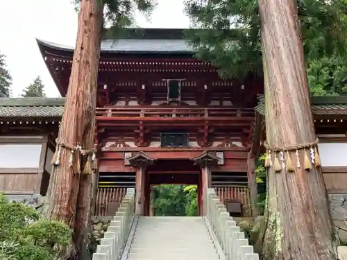 牛伏寺の山門・神門