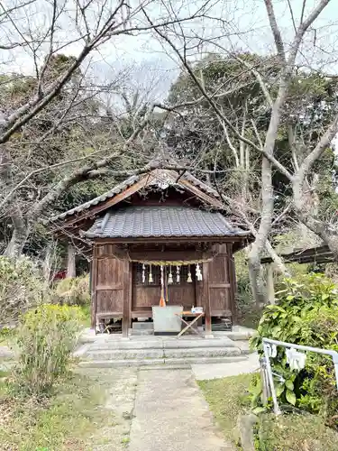 谷底神社の本殿