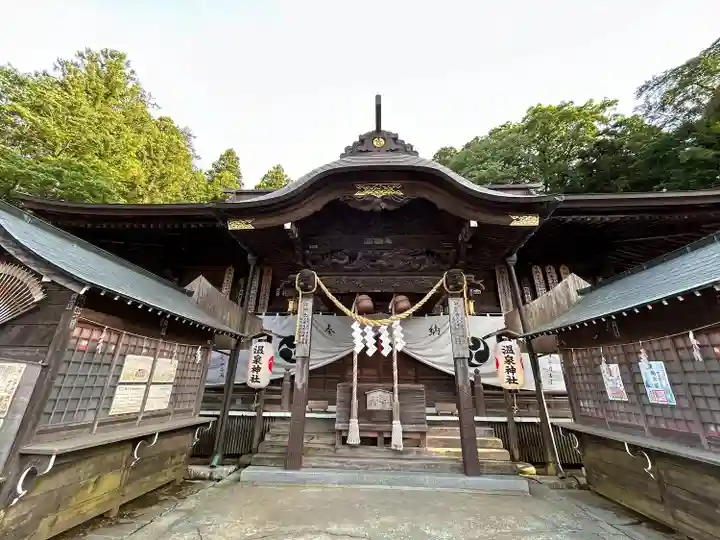 温泉神社〜いわき湯本温泉〜の本殿・本堂