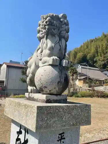 高祖神社の狛犬