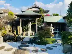 万福寺の庭園