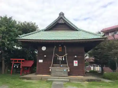 市ヶ尾杉山神社の本殿・本堂