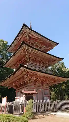 岩殿山安楽寺（吉見観音）の塔