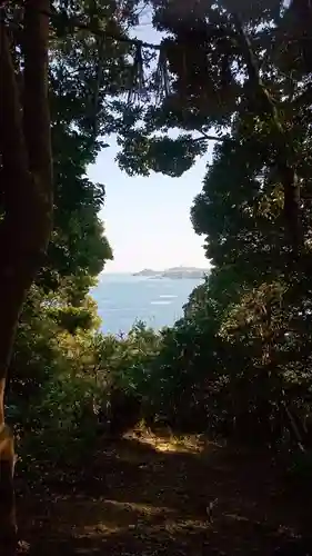 伊射波神社の景色