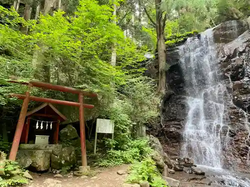 母の白滝神社(山梨県)