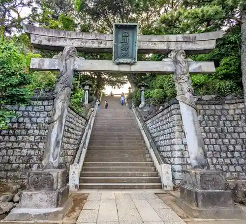 品川神社の鳥居