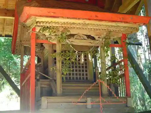 白山神社の本殿