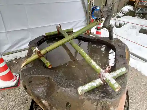 宇倍神社の手水