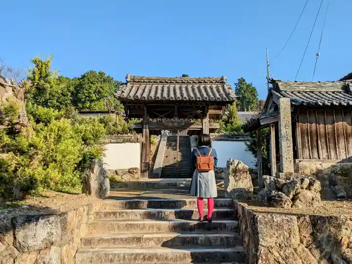 長栄寺の山門・神門