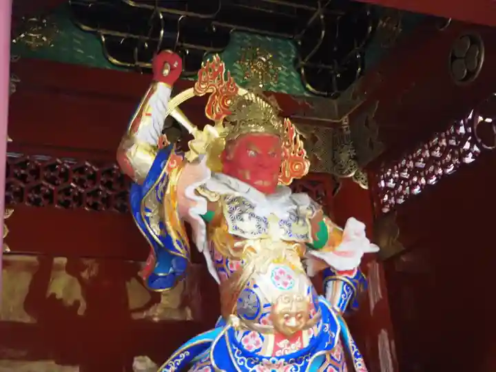 日光山輪王寺 大猷院の像