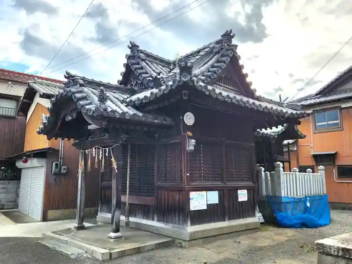 魚吹八幡神社の末社・摂社