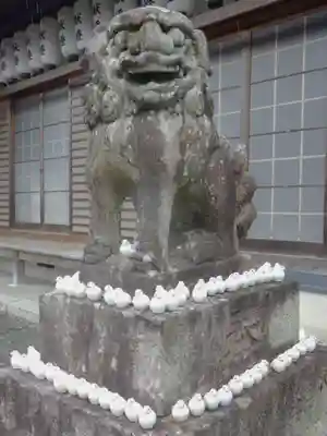 三宅八幡宮の狛犬