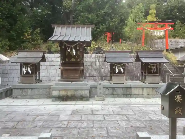 日吉神社(上社)の末社・摂社