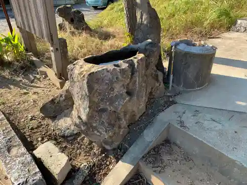 浅間神社の手水舎
