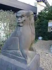 立石熊野神社の狛犬