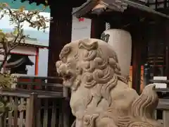 南宮宇佐八幡神社（脇浜神社）の狛犬