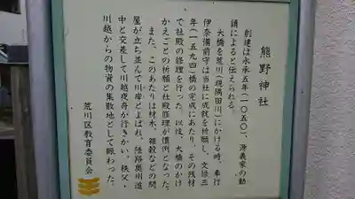 南千住熊野神社のその他建物