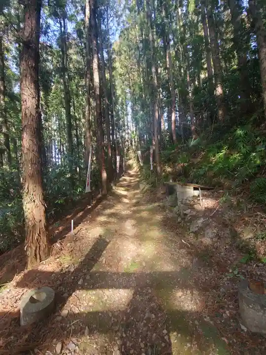 上之臺稲荷神社の周辺