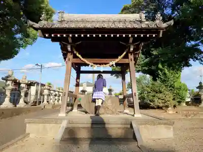 春日神社（上戸町）の手水舎