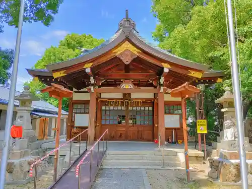 多奈波太神社の本殿・本堂