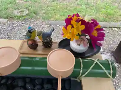 留辺蘂神社の手水舎