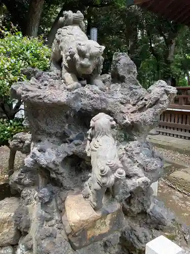 平塚神社の狛犬