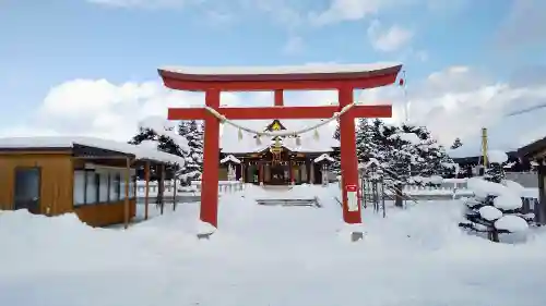 美瑛神社の鳥居