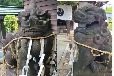 山王宮 日吉神社の狛犬