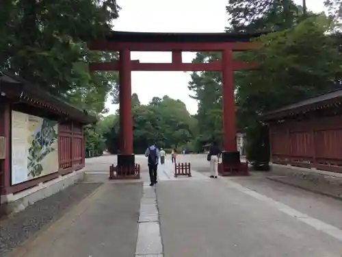 武蔵一宮氷川神社の鳥居