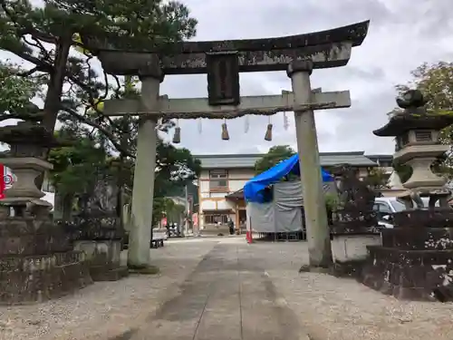 飛騨天満宮の鳥居