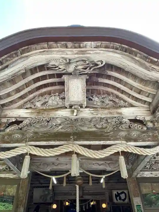 上一宮大粟神社の芸術