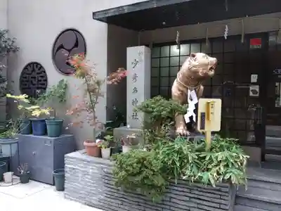 少彦名神社の狛犬