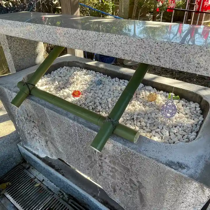 八剱八幡神社の手水舎