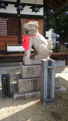 蒲田神社の狛犬
