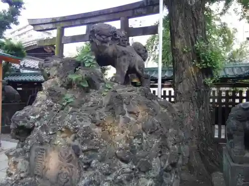 牛嶋神社の狛犬