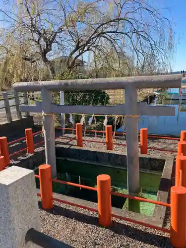 息栖神社の鳥居