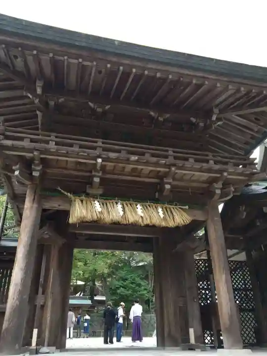 志賀海神社の山門・神門