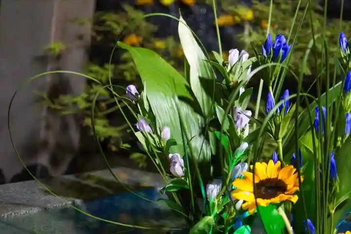 東海市熊野神社の手水舎