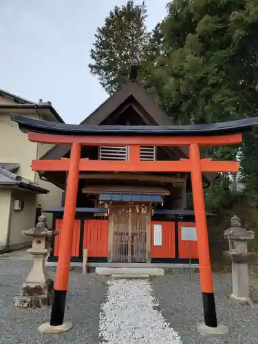 樫本神社（大原野神社境外摂社）の鳥居