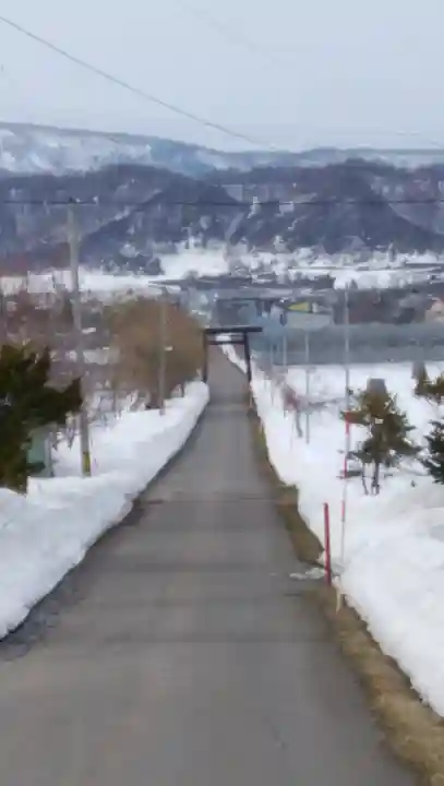 仁木神社の景色