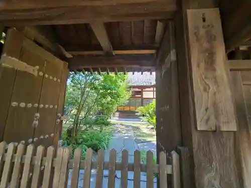 聖福寺の山門・神門