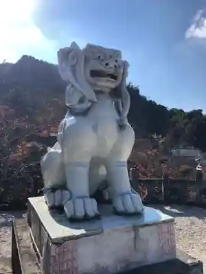 陶山神社の狛犬