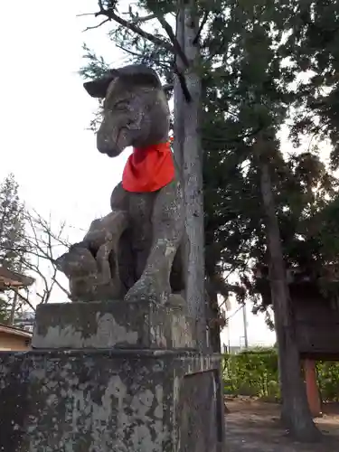 竹駒神社の狛犬
