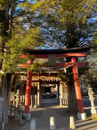 淺間神社（忍野八海）の鳥居