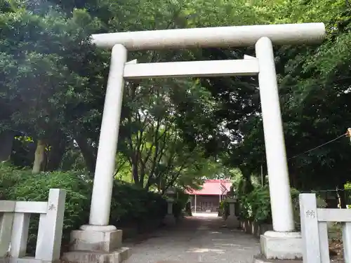 宇都母知神社の鳥居