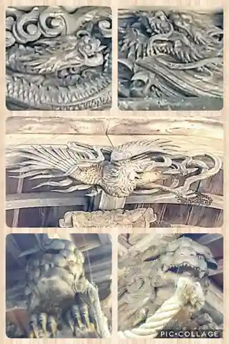 上一宮大粟神社の芸術