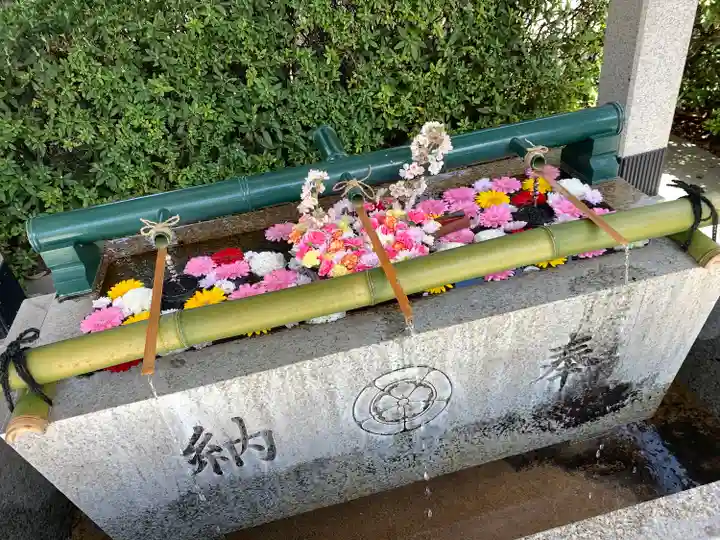 伊和志津神社の手水舎