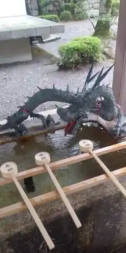 天孫神社の手水舎