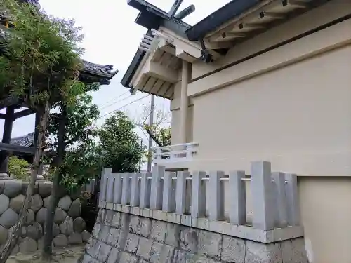 神明社（西福田4）の本殿・本堂
