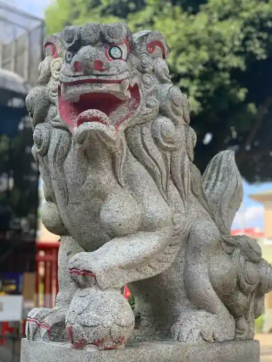 相模原氷川神社の狛犬